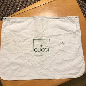 Vintage Gucci dustbag